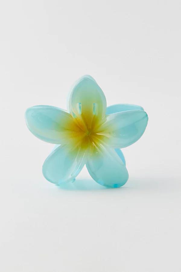 Plumeria Flower Claw Clip Womens at Urban Outfitters Product Image