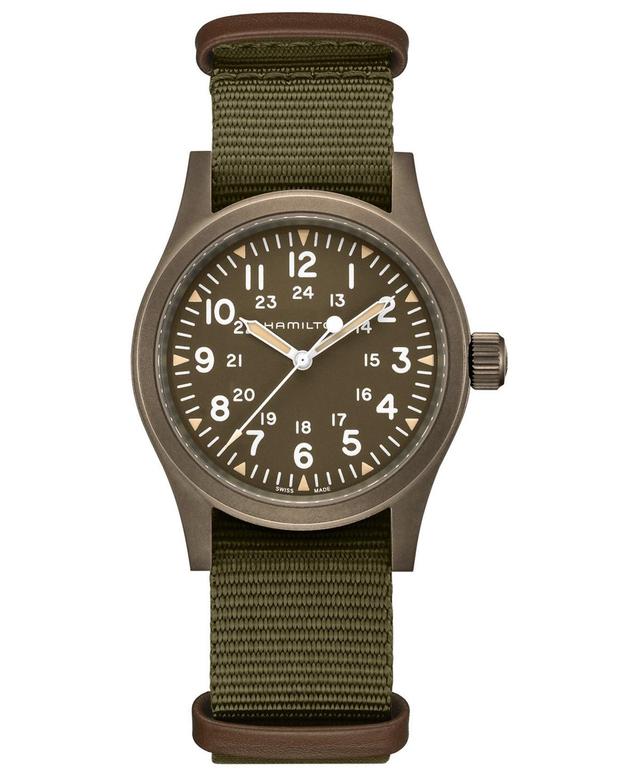 Hamilton Khaki Field Mechanical NATO Strap Watch, 38mm Product Image