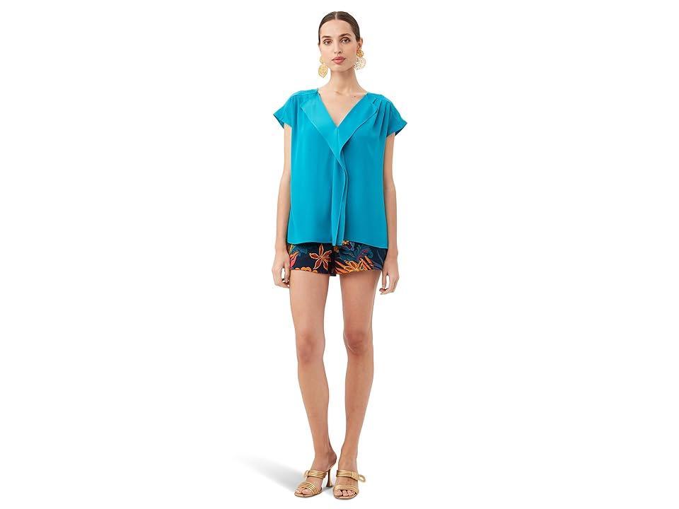 Trina Turk Banita Top (Bahia ) Women's Clothing Product Image