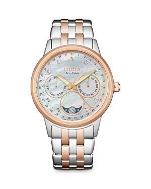 Citizen Womens Calendrier Analog Stainless Steel Bracelet Watch Product Image