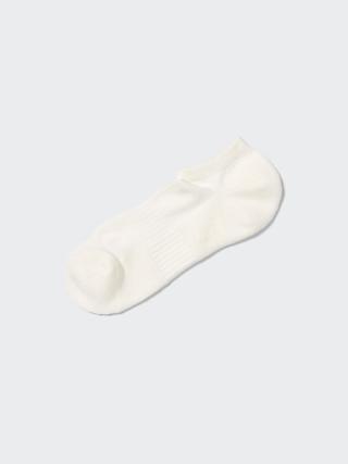 Mens Pile Mesh Short Socks White US8-US11 UNIQLO US Product Image