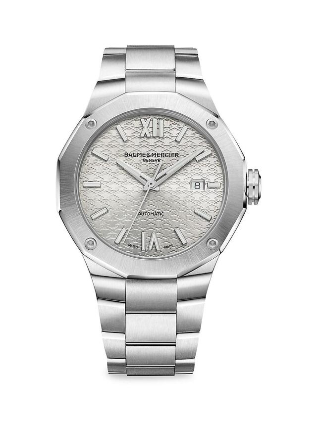 Mens Riviera 10622 Stainless Steel Bracelet Watch Product Image