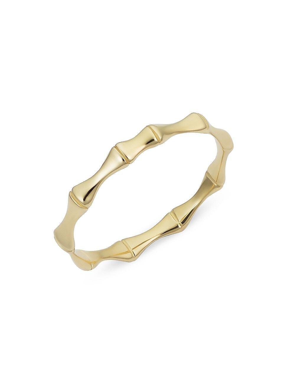 Womens 14K White Solid Gold Amalfi Ring Product Image