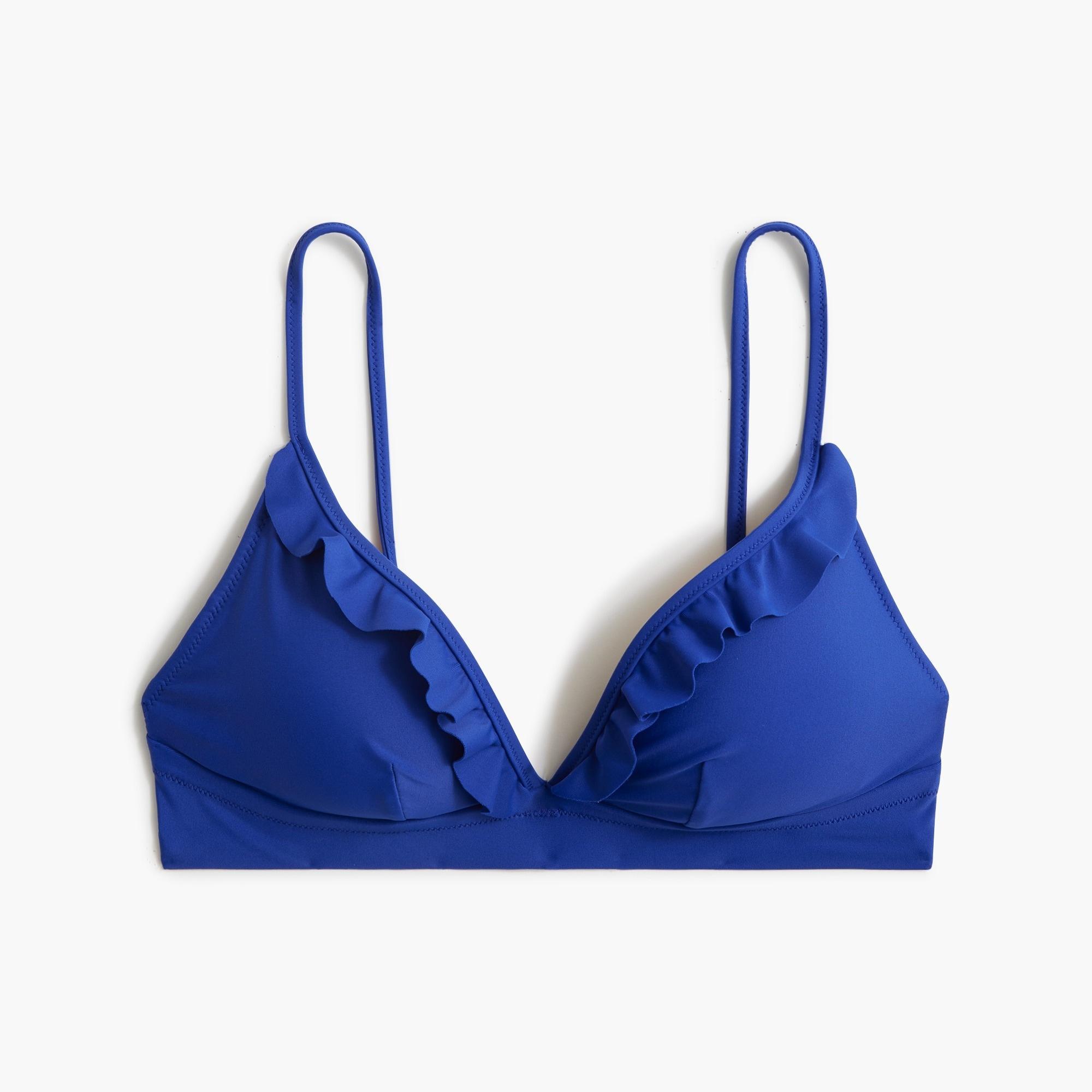 Ruffle french bikini top Product Image