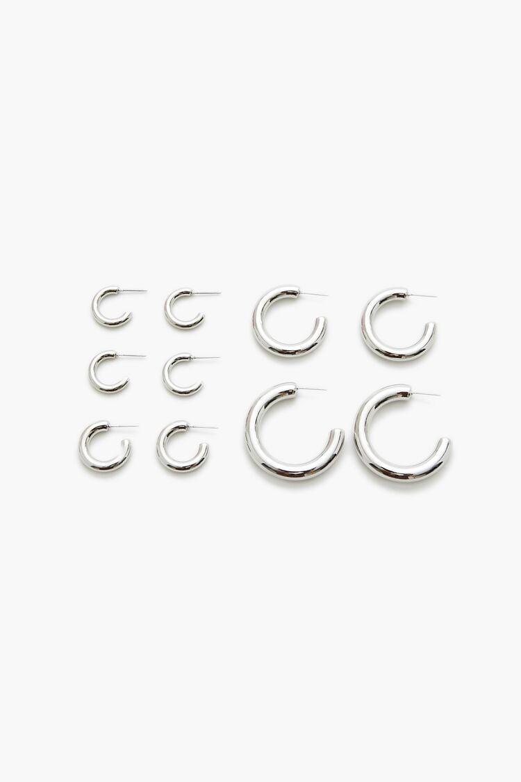 Smooth Hoop Earring Set | Forever 21 Product Image