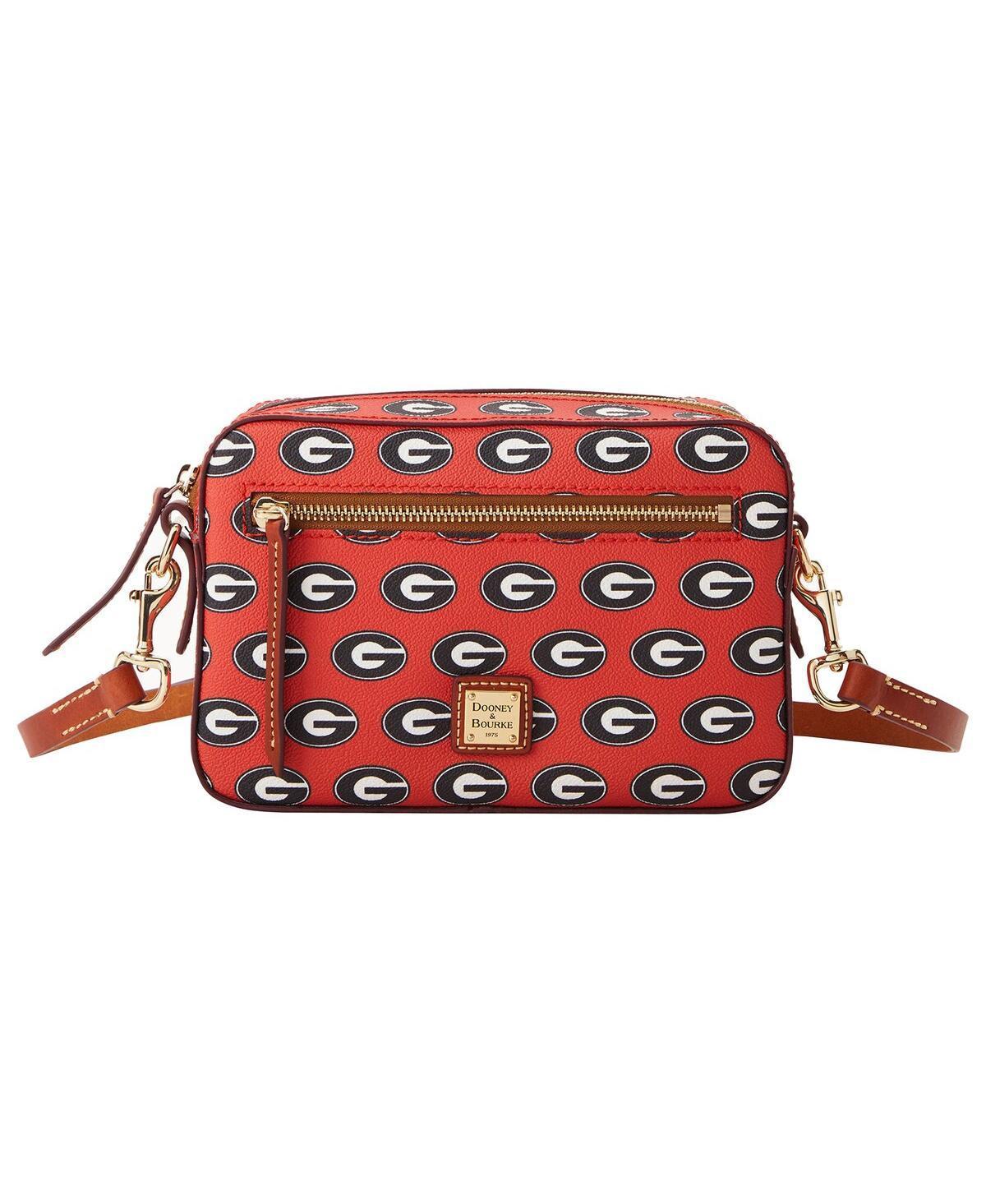 Womens Dooney & Bourke Georgia Bulldogs Signature Camera Zip Crossbody Purse Product Image