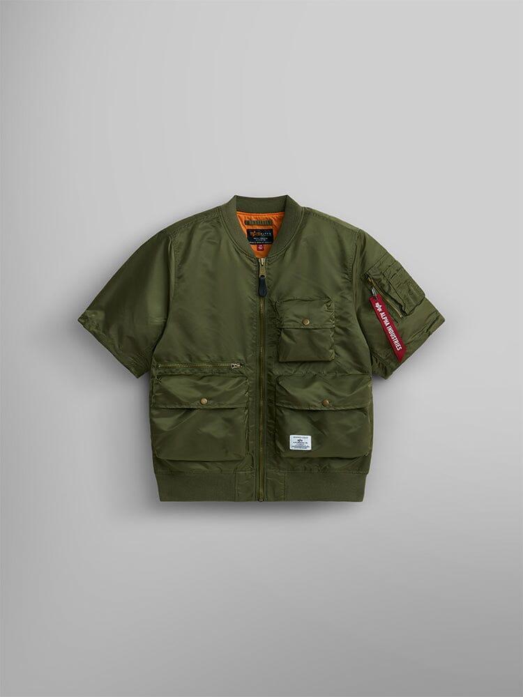 L-2B SHORT SLEEVE BOMBER JACKET Male Product Image