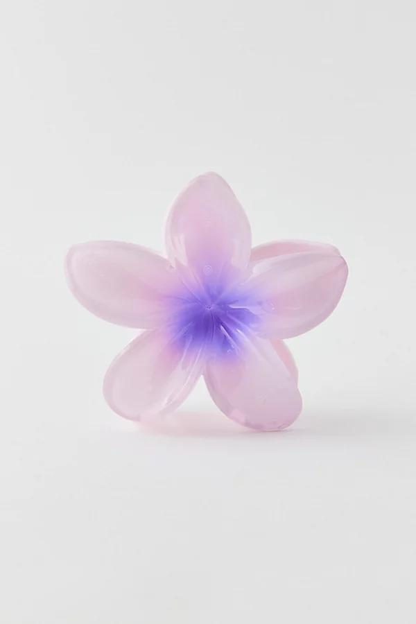 Plumeria Flower Claw Clip Womens at Urban Outfitters Product Image