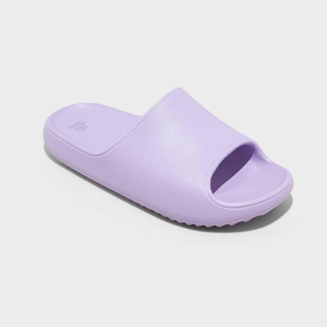 Womens Robbie Slide Sandals - Wild Fable Light Purple 9 Product Image