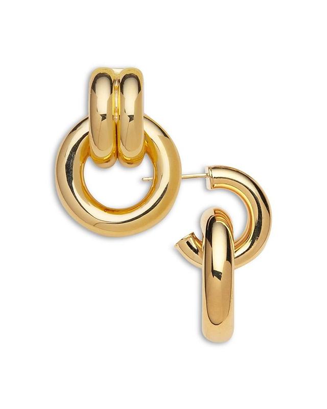 Jennifer Zeuner Gina Hoop Drop Earrings Product Image