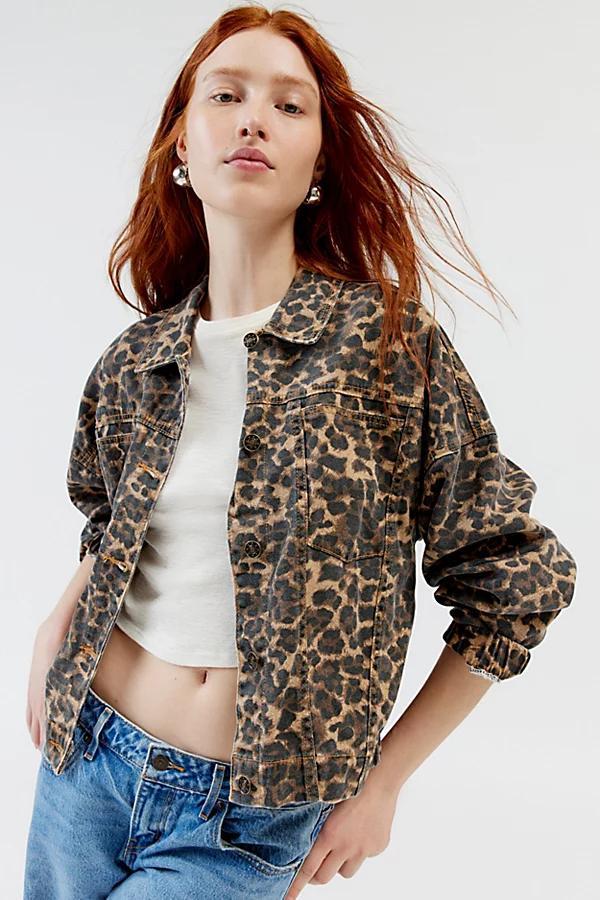 Lioness Carmella Denim Jacket Womens at Urban Outfitters Product Image