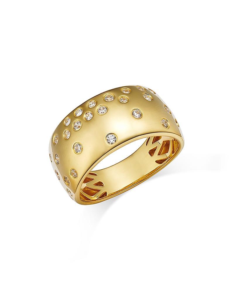 Bloomingdales Diamond Bezel Band in 14K Yellow Gold, 0.33 ct. t. w. Product Image