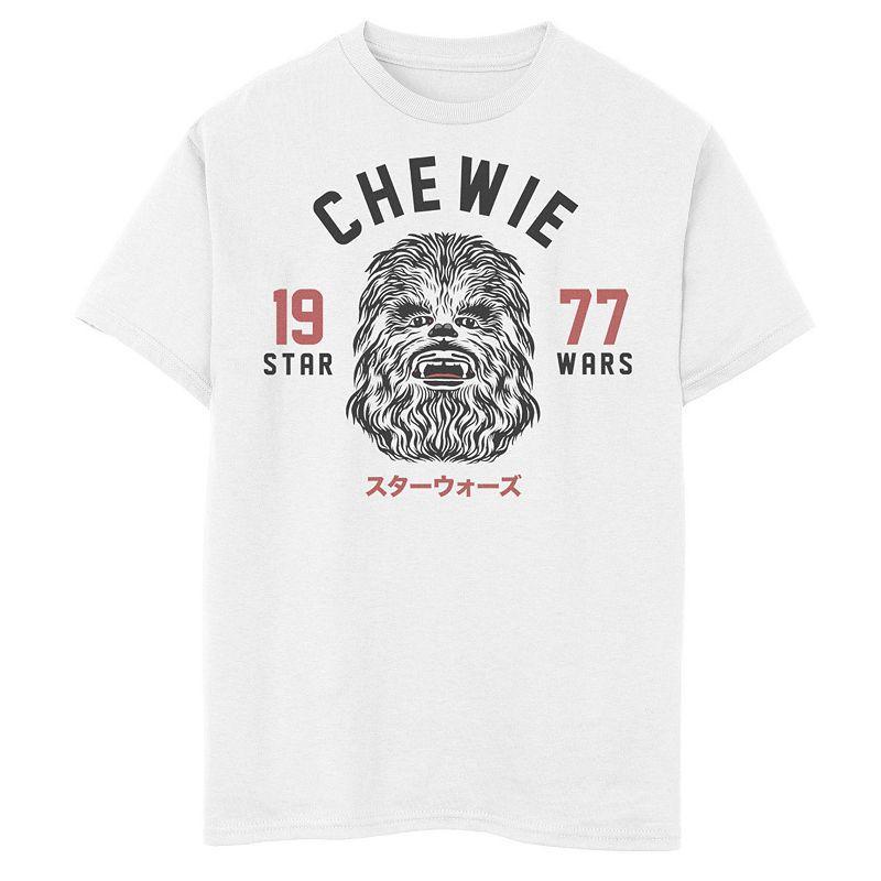 Mens Star Wars Retro Chewie Face Tee, Boys Product Image