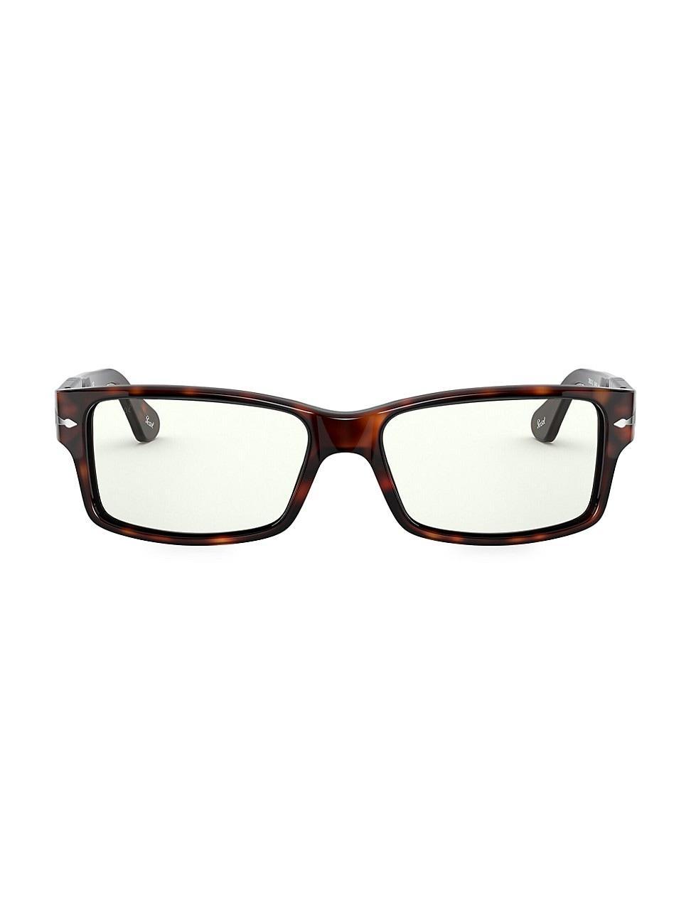 Mens 58MM Rectangular Optical Glasses Product Image