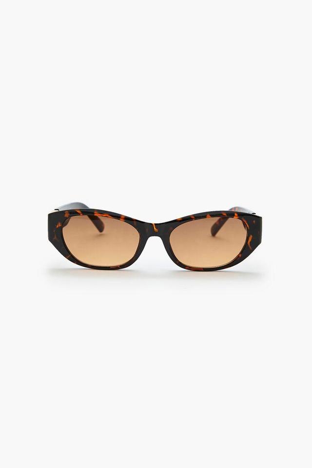 Tortoiseshell Oval Sunglasses | Forever 21 Product Image