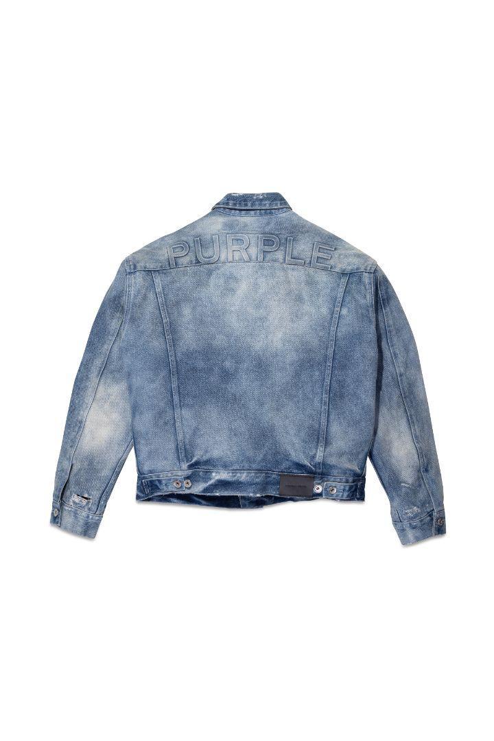 Padded Denim Jacket Male Product Image