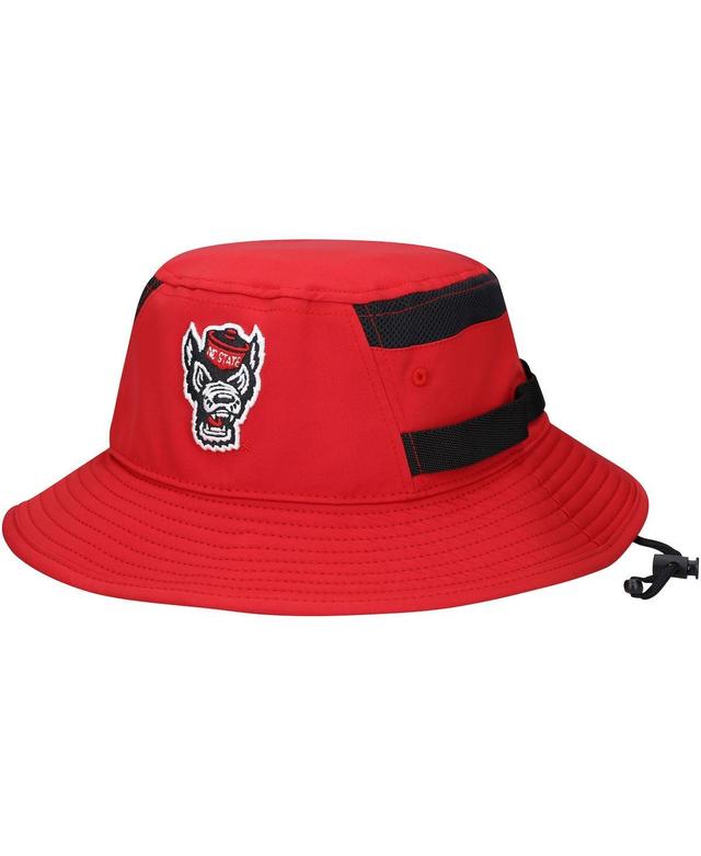 Mens adidas Red Nc State Wolfpack 2021 Sideline Aeroready Bucket Hat Product Image