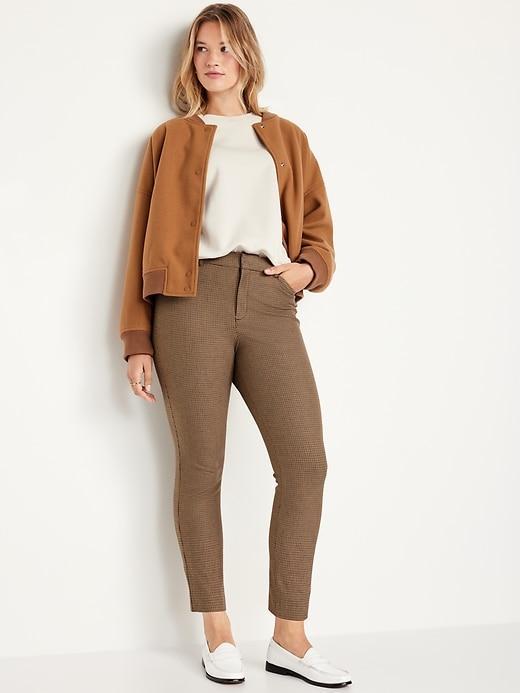 High-Waisted Pixie Skinny Ankle Pants Product Image