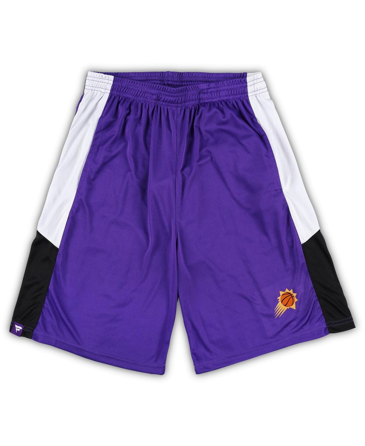 Mens Fanatics Branded Purple Phoenix Suns Big & Tall Champion Rush Practice Shorts Product Image