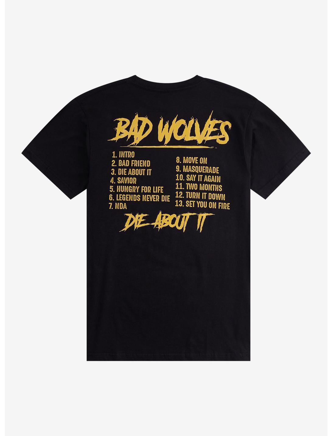 Bad Wolves Die About It Tour T-Shirt Product Image