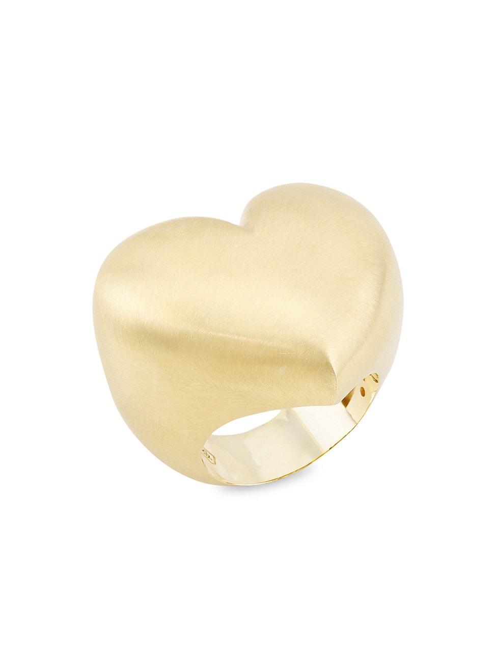 Womens 14K Yellow Gold Heart Ring Product Image