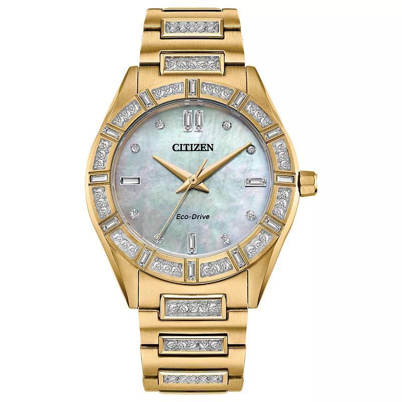 Citizen Eco-Drive Crystal Watch, 34mm Product Image