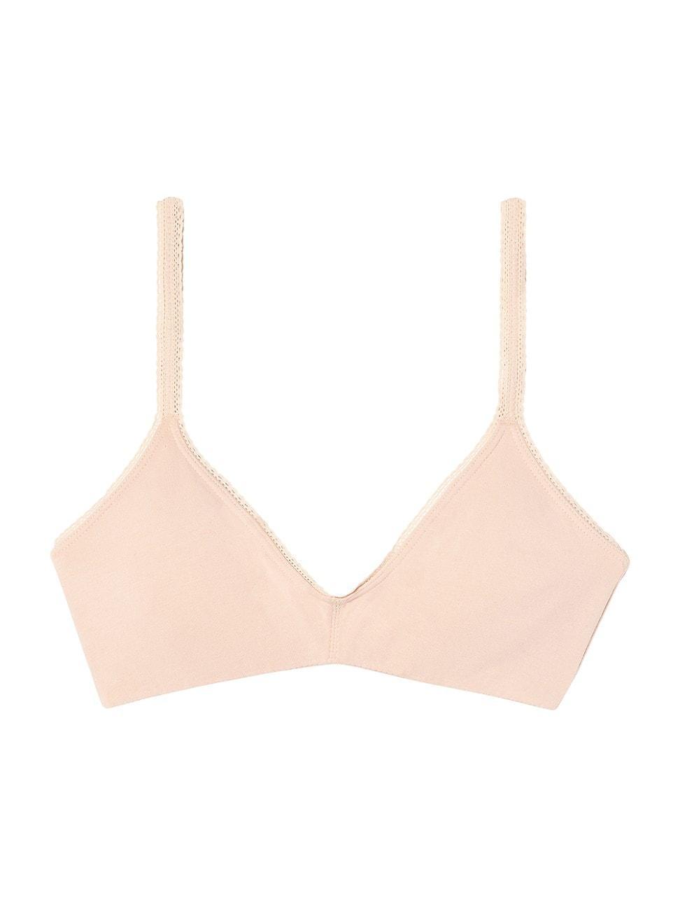 Womens Stretch-Cotton Bralette Product Image