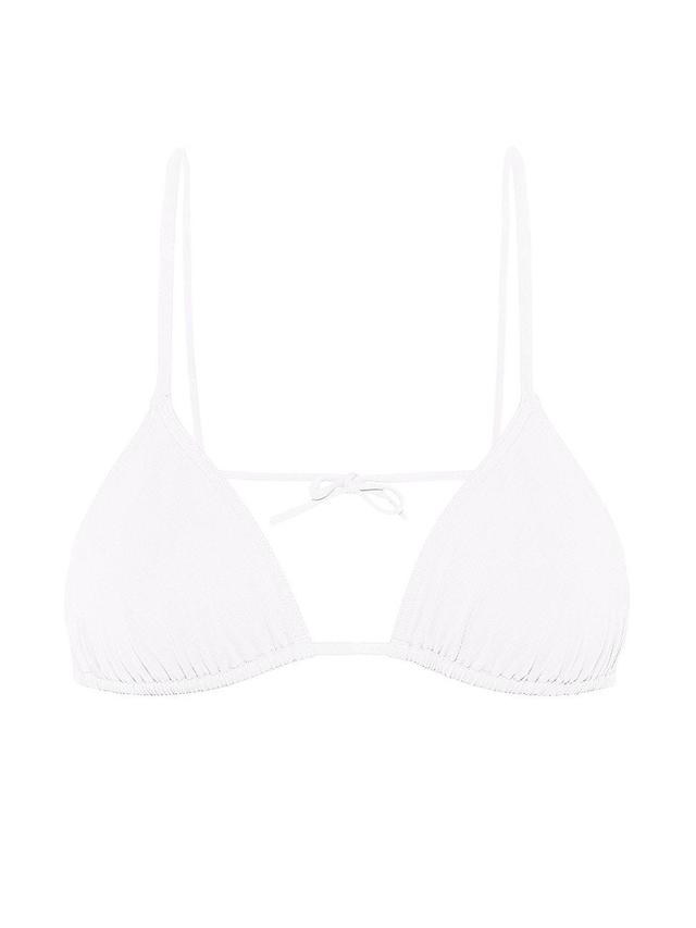 Womens Mouna Triangle Bikini Top Product Image