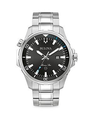 Bulova Men's Marine Star Two-Tone Stainless Steel Bracelet Watch Product Image