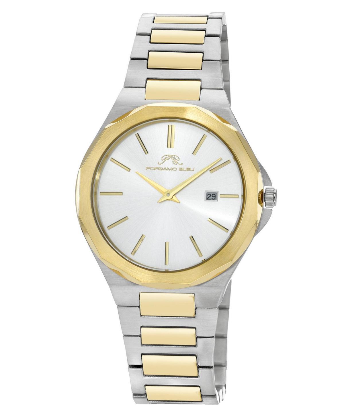 Alexander Stainless Steel Two Tone Mens Watch 1231CALS - Two-tone Product Image