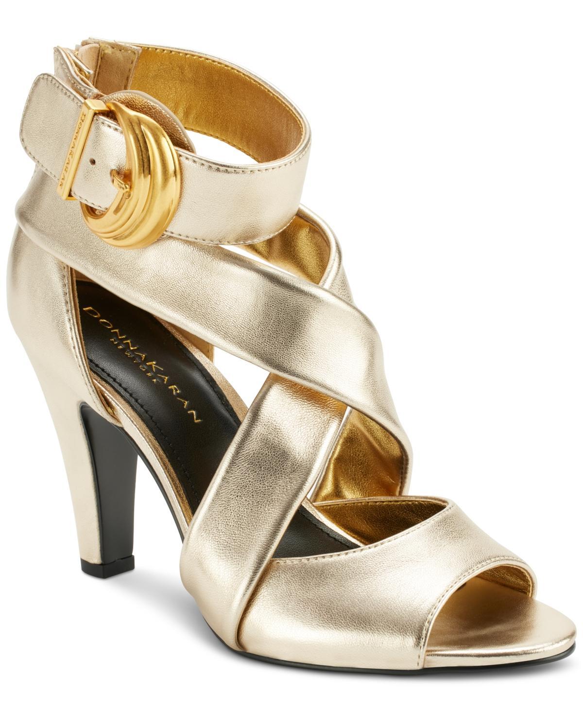 Donna Karan New York Womens Clari Strappy High-Heel Sandals Product Image