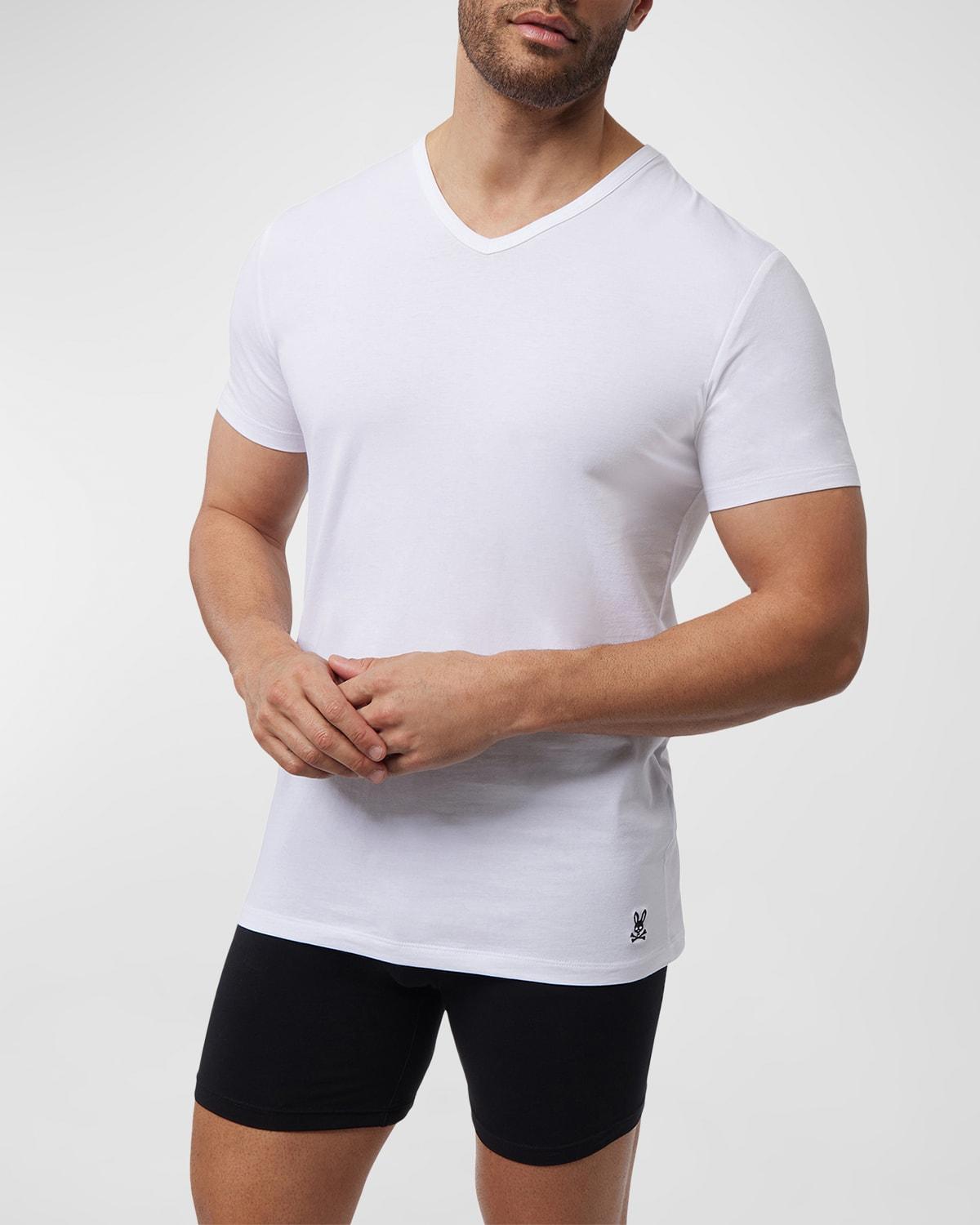 Mens 2-Pack V-Neck T-Shirts Product Image