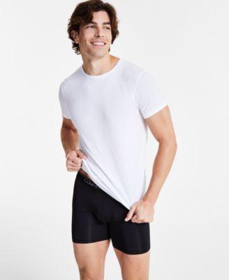 Calvin Klein Mens 5-Pk. Cotton Classics Crew Neck Undershirts, Created for Macys Product Image