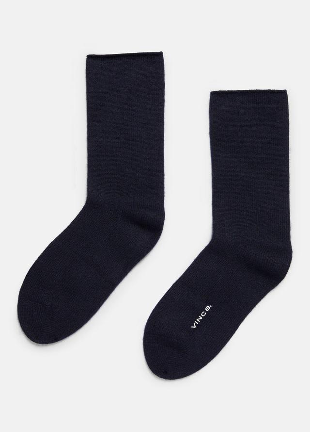 Women's Cashmere Jersey Short Sock Product Image