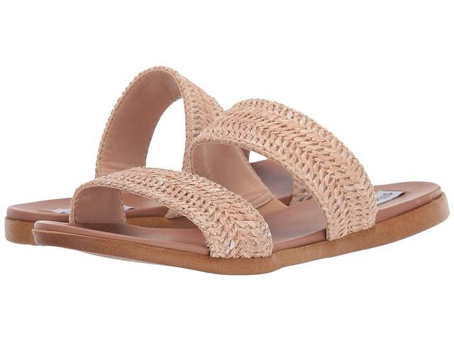 Steve Madden Dual Flat Sandal (Natural Raffia) Women's Sandals Product Image