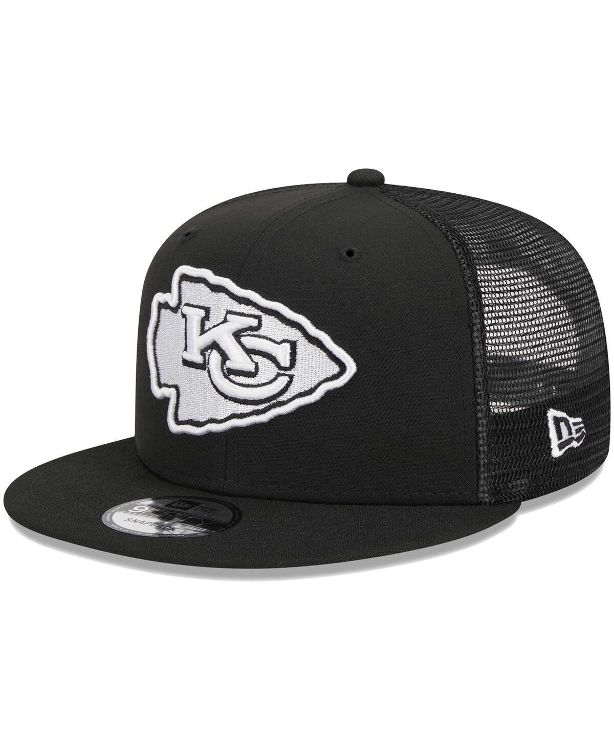 Mens New Era Kansas City Chiefs Main Trucker 9FIFTY Snapback Hat Product Image