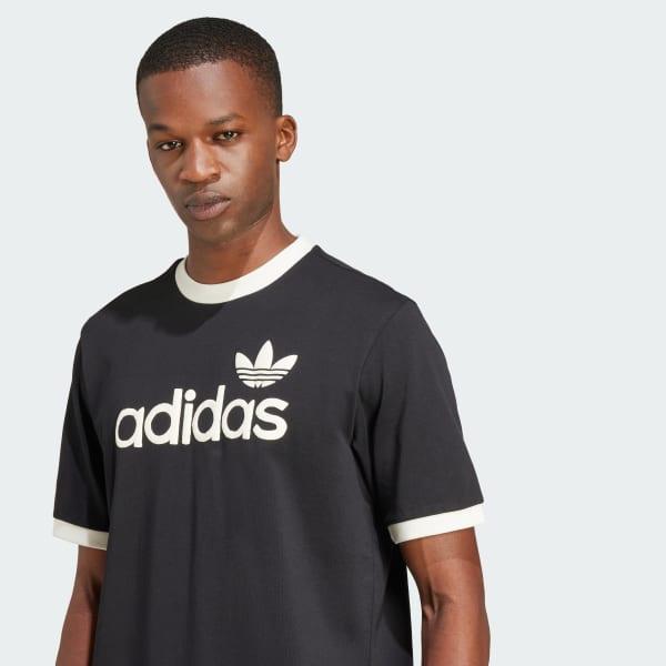 adidas Simple Tee Black S Mens Product Image