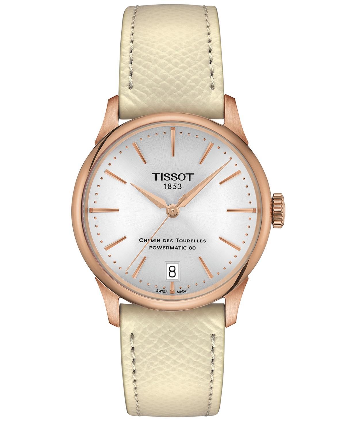 Tissot Chemin des Tourelles Powermatic 80 Watch, 34mm Product Image