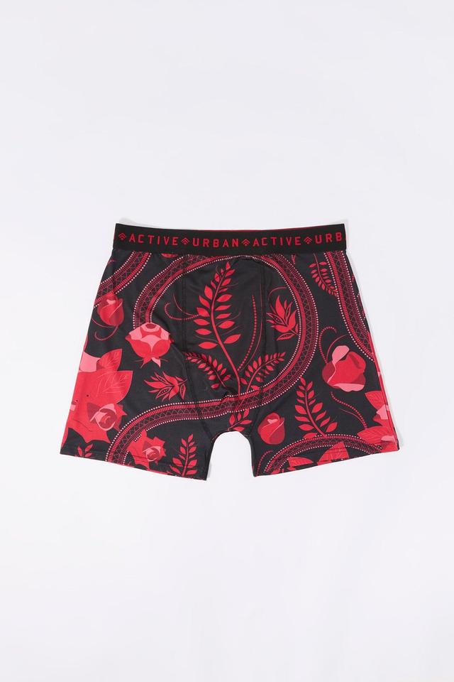 Floral Print Boxer Brief Male Product Image