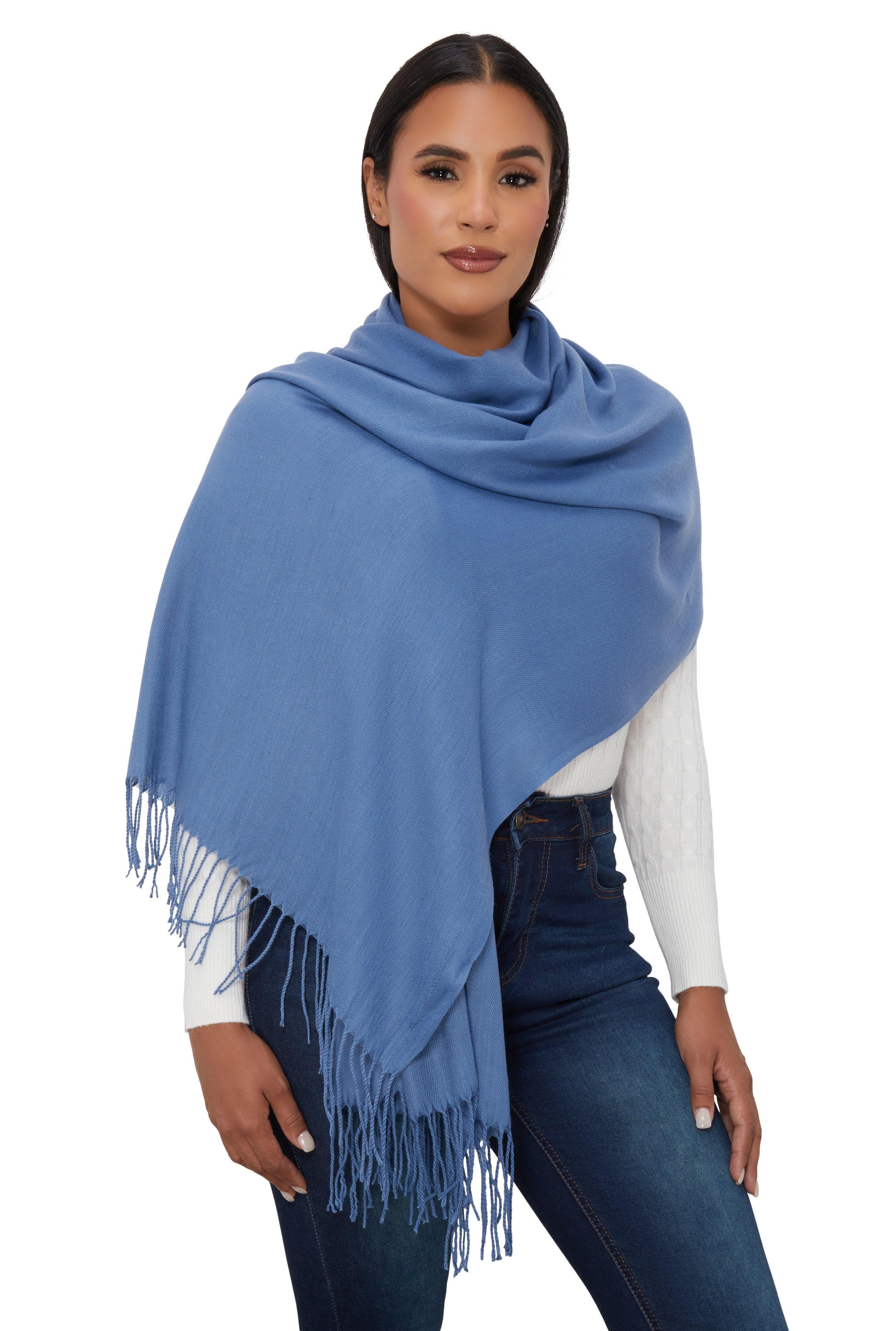 Solid Pashmina Scarf Female Product Image