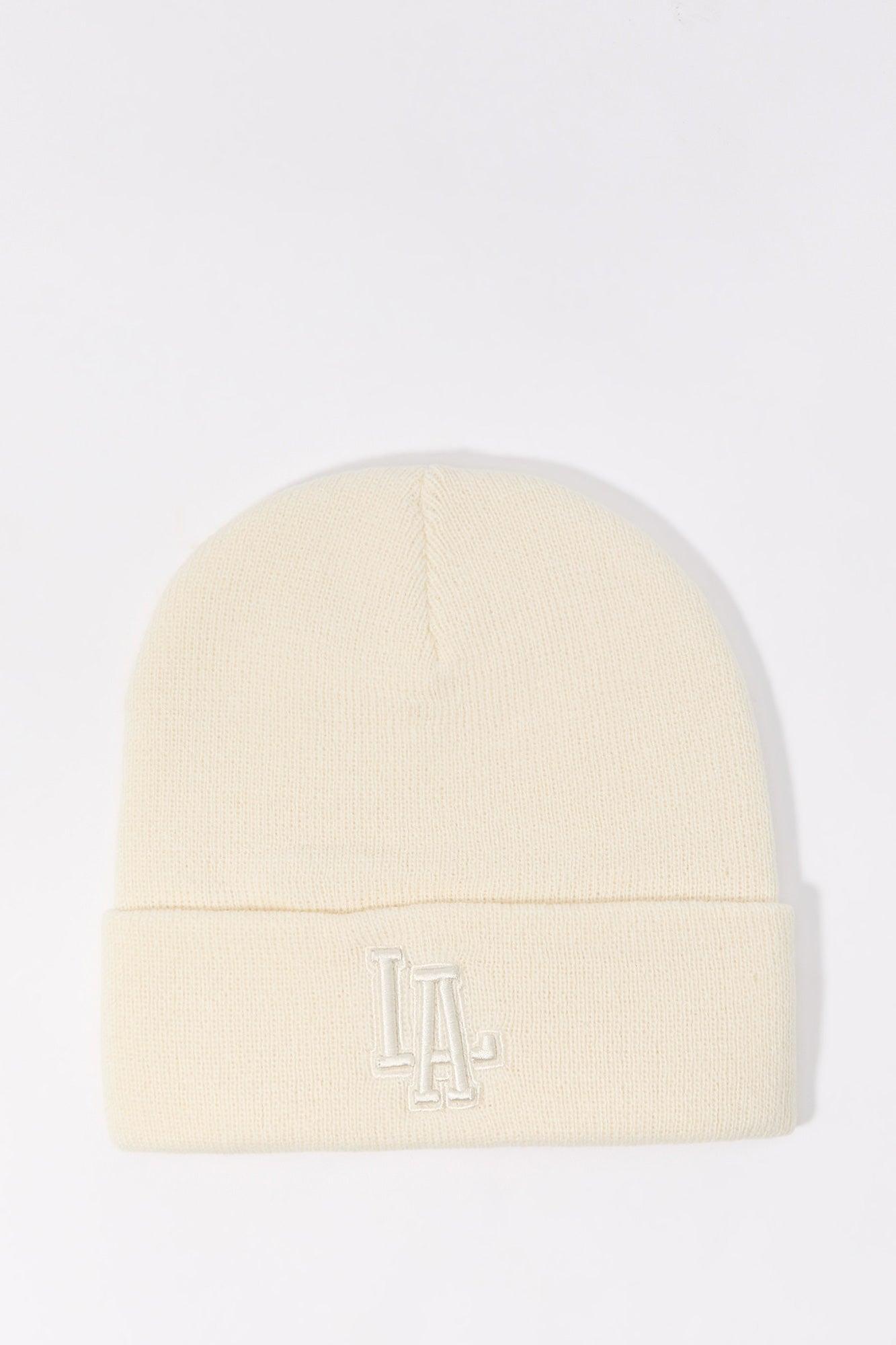 City Embroidered Beanie Male Product Image