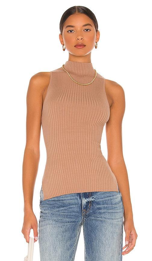 Song of Style Sandra Top in Tan. Size XL. Product Image