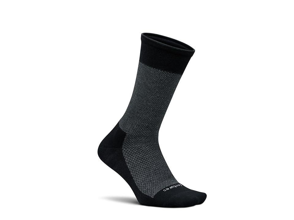 Feetures Men's Max Cushion Crew (Rich Texture ) Men's Crew Cut Socks Shoes Product Image