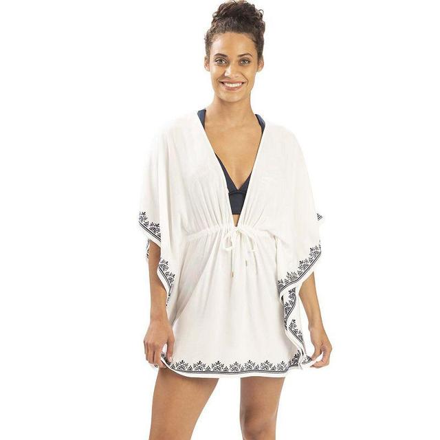 Womens Dolfin Solid Pull-Over Swim Kaftan Cover- Product Image