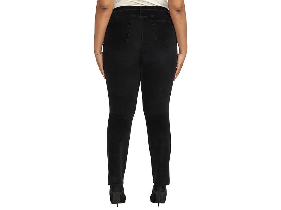 Jag Plus Size Ruby Mid Rise Straight Leg Pants Product Image