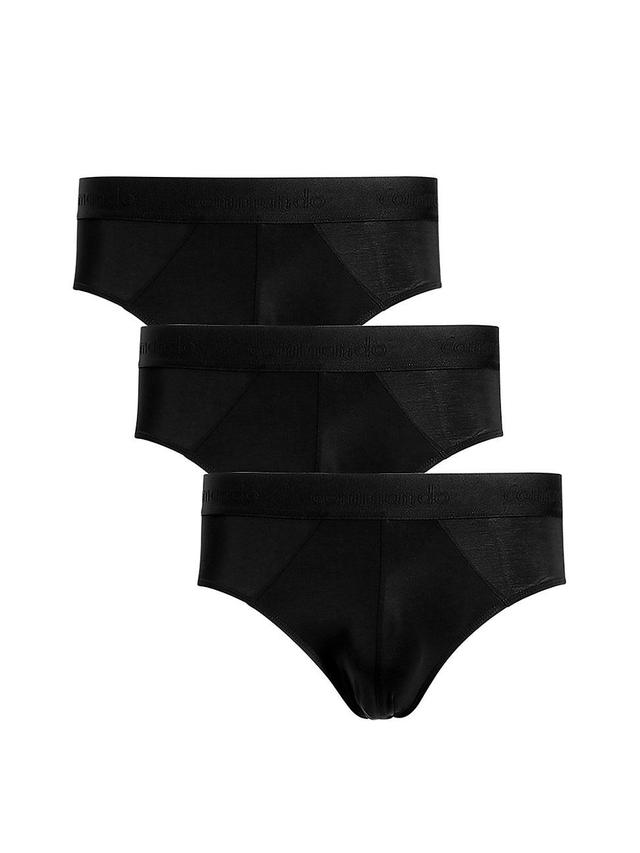 Mens Micro Modal Modern-Fit Brief 3-Pack Product Image