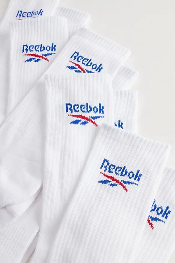 Reebok Athletic Crew Sock 6-Pack Mens at Urban Outfitters Product Image