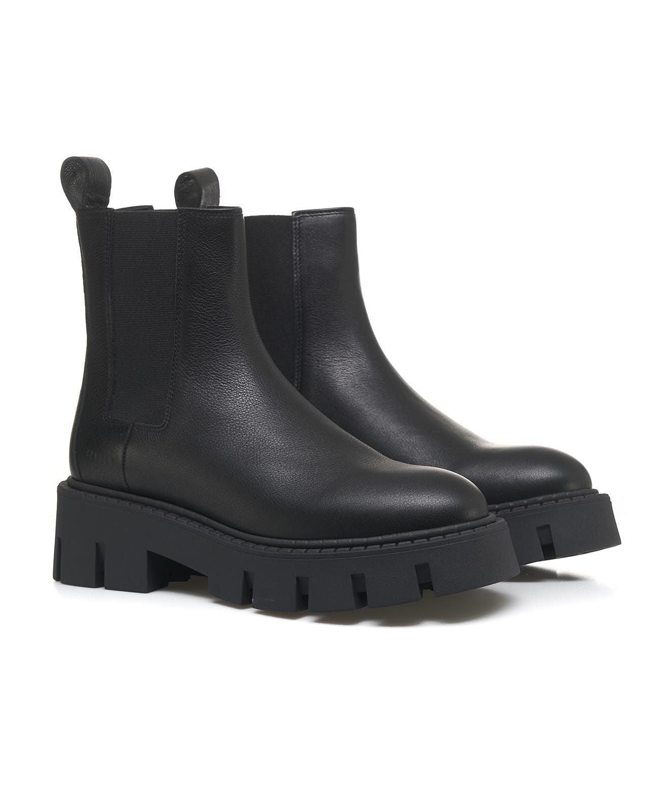 Chelsea boots in pelle liscia Female Product Image