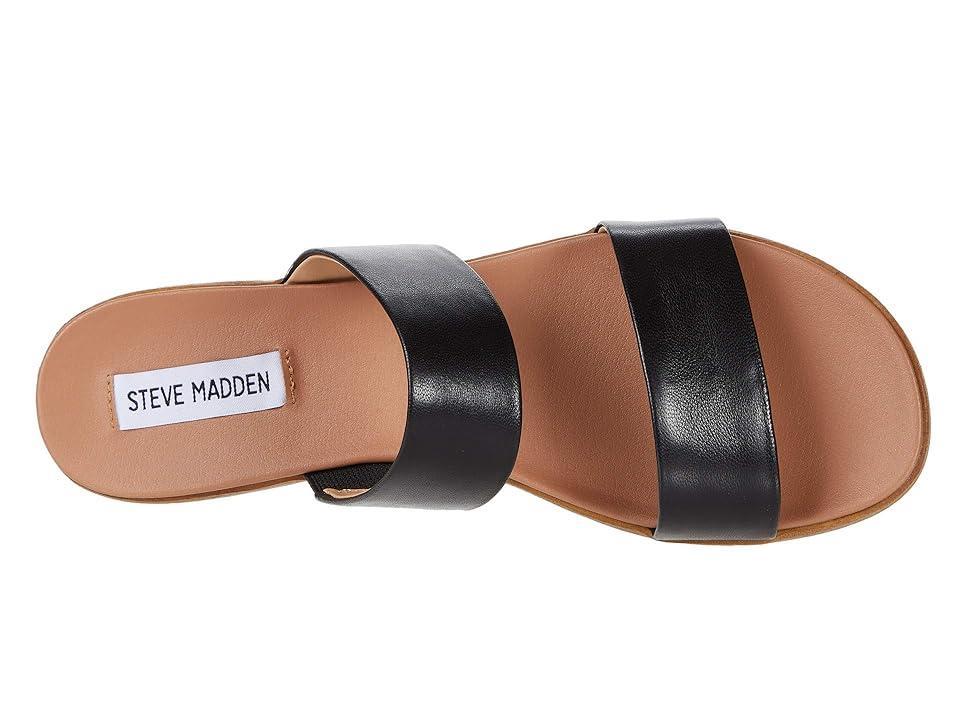 Steve Madden Dual Flat Sandal Leather) Women's Sandals Product Image