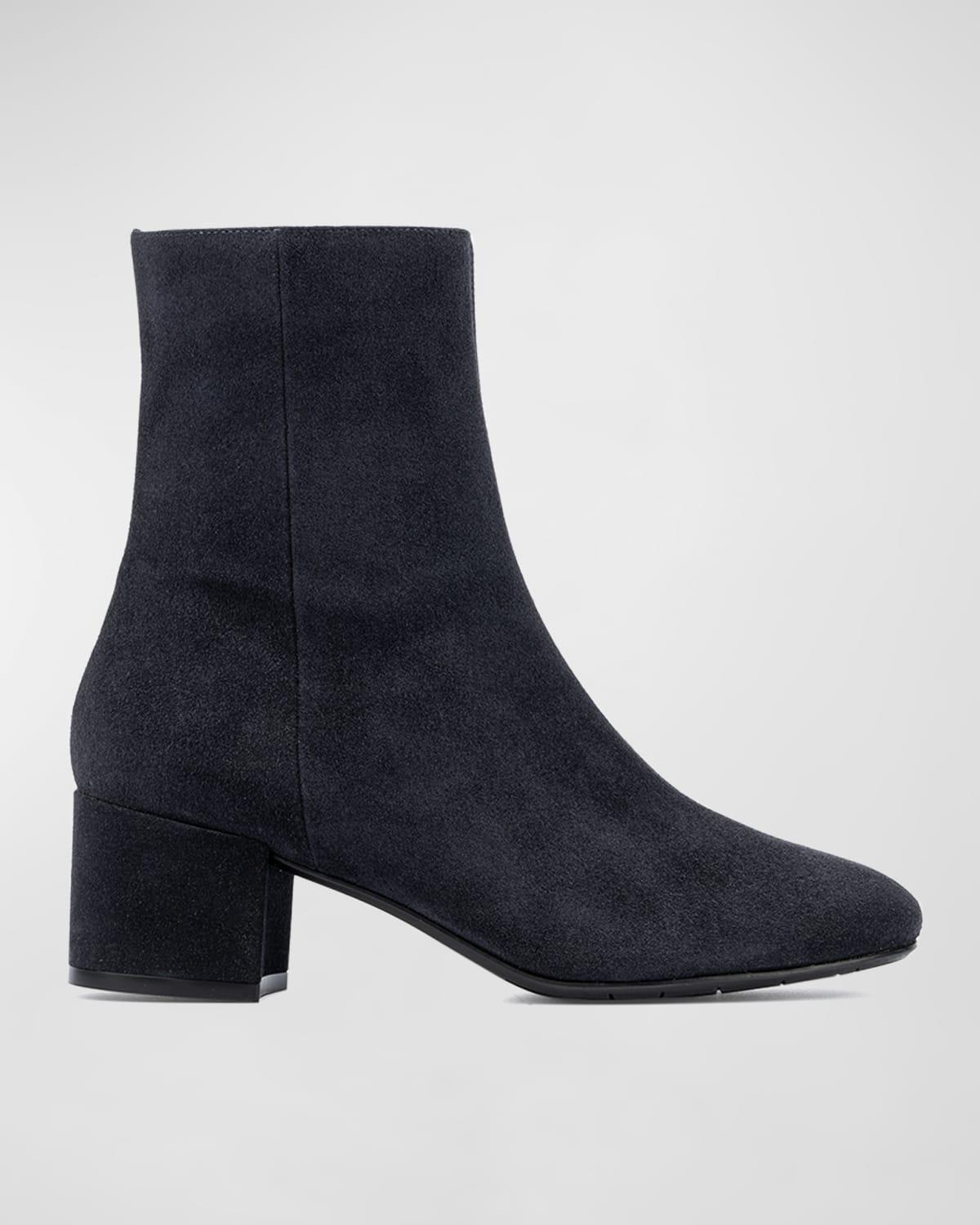 Womens Leonora 53MM Suede Ankle Boots Product Image